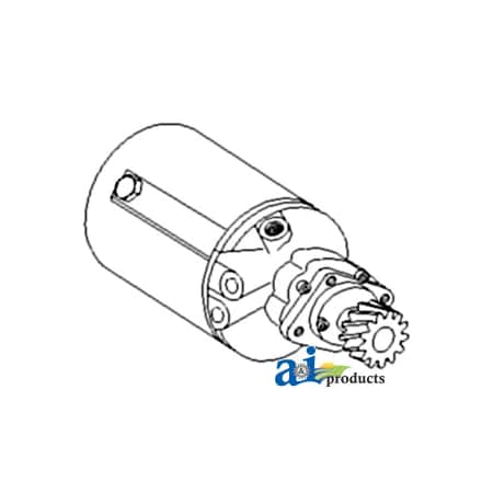 A & I Products Pump, Power Steering 6.2" x6.2" x13.5" A-523090M91-E